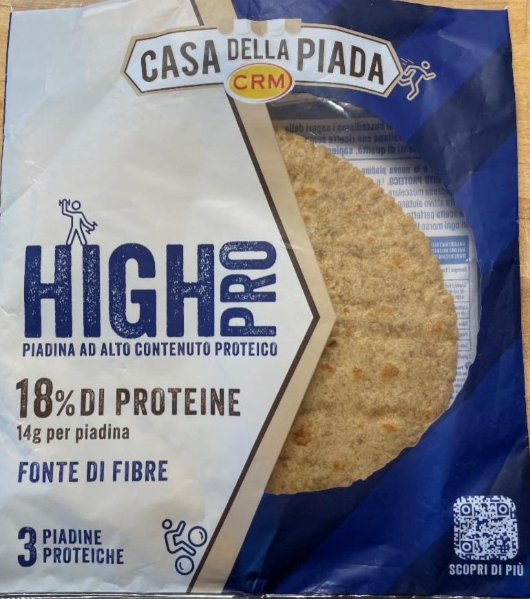 Fotografie - High pro piadina ad alto contenuto proteico Casa della Piada