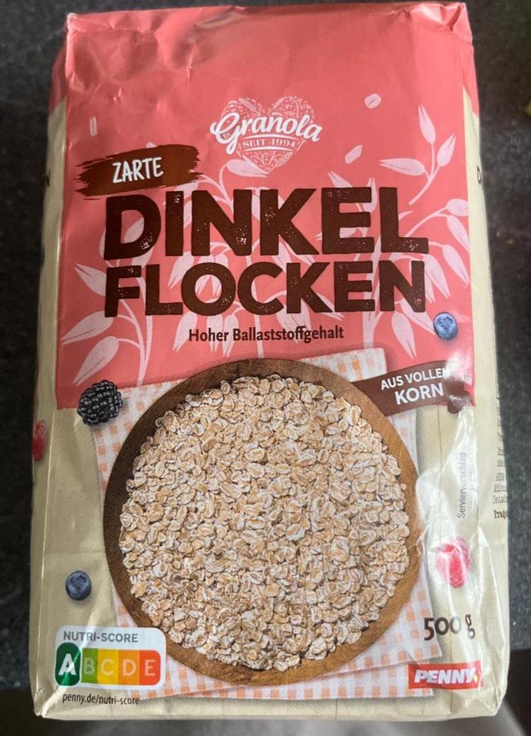 Fotografie - Dinkelflocken zarte Granola