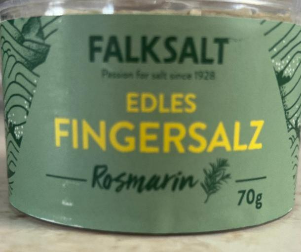 Fotografie - Edles fingersalz rosmarin Falksalt