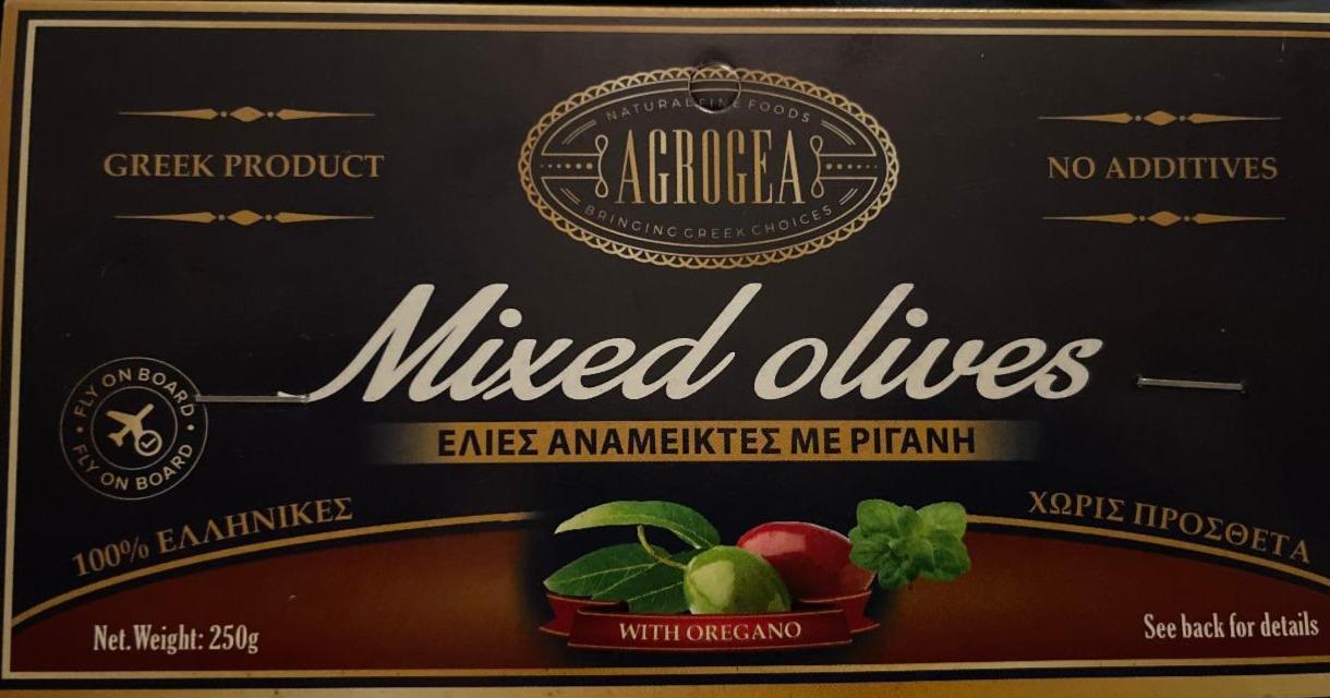 Fotografie - Mixed olives with oregano Agrogea