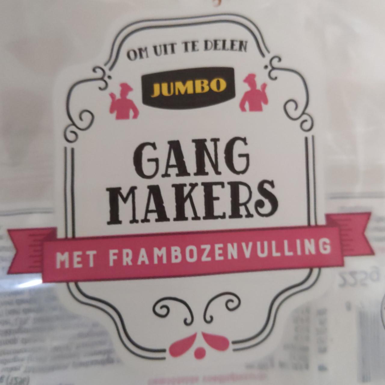 Fotografie - Gang makers met frambozenvulling Jumbo