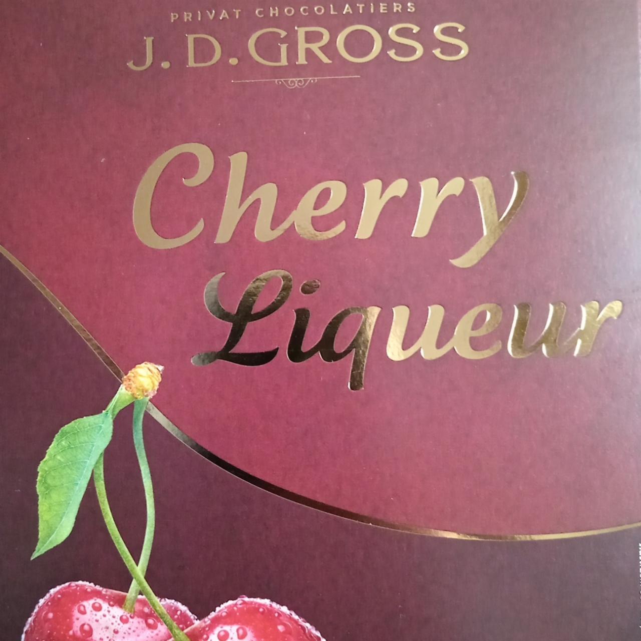 Fotografie - Cherry liqueur J. D. Gross