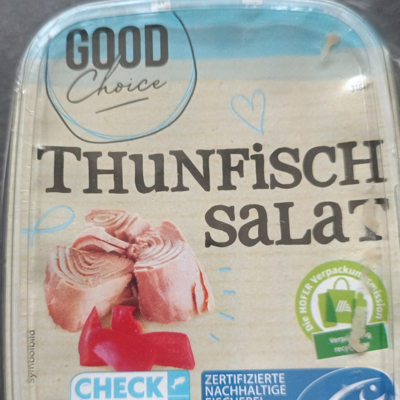 Fotografie - Thunfisch salat Good choice