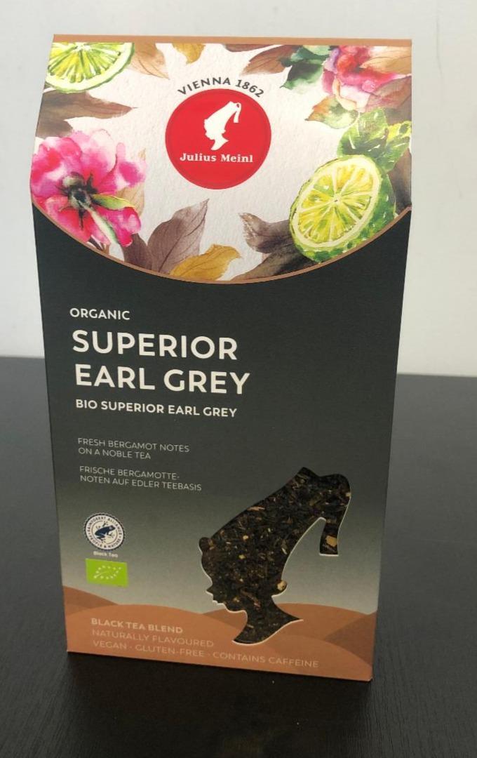 Fotografie - Organic superior earl grey Julius Meinl