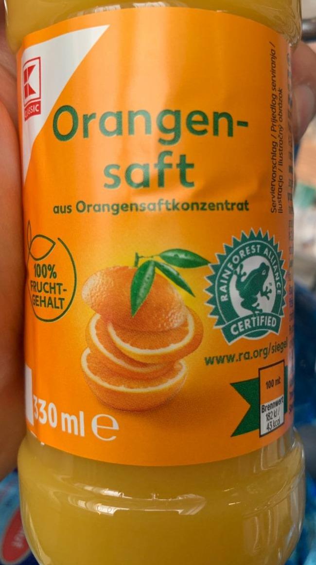 Fotografie - Orangen saft K-Classic