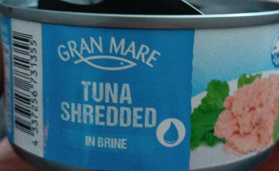 Fotografie - Tuna shredded in brine Gran Mare