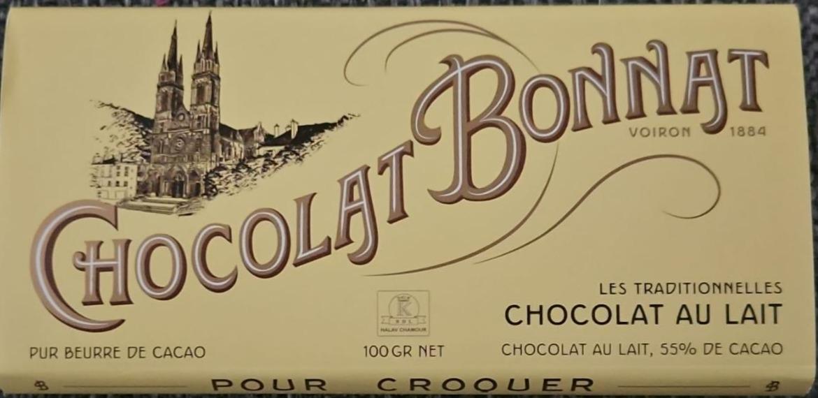 Fotografie - Chocolat au lait 55% de cacao Bonnat