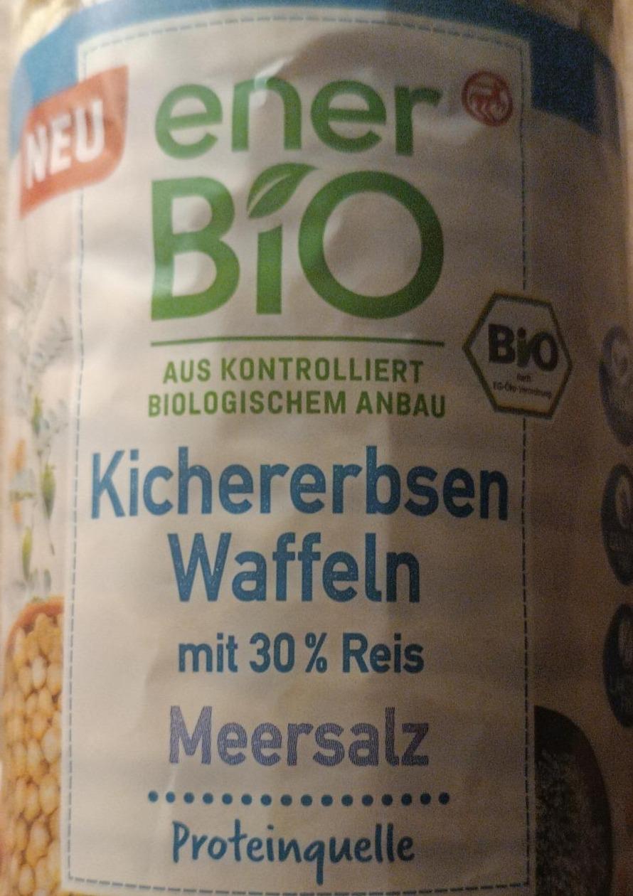 Fotografie - Kichererbsen waffeln mit 30% reis meersalz EnerBio