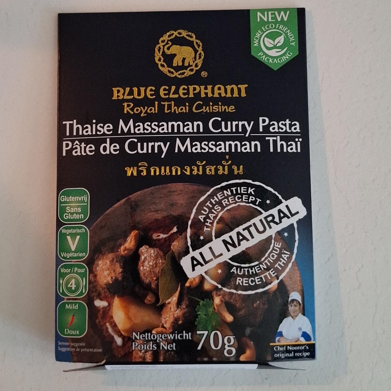 Fotografie - Thaise massaman curry pasta Blue Elephant