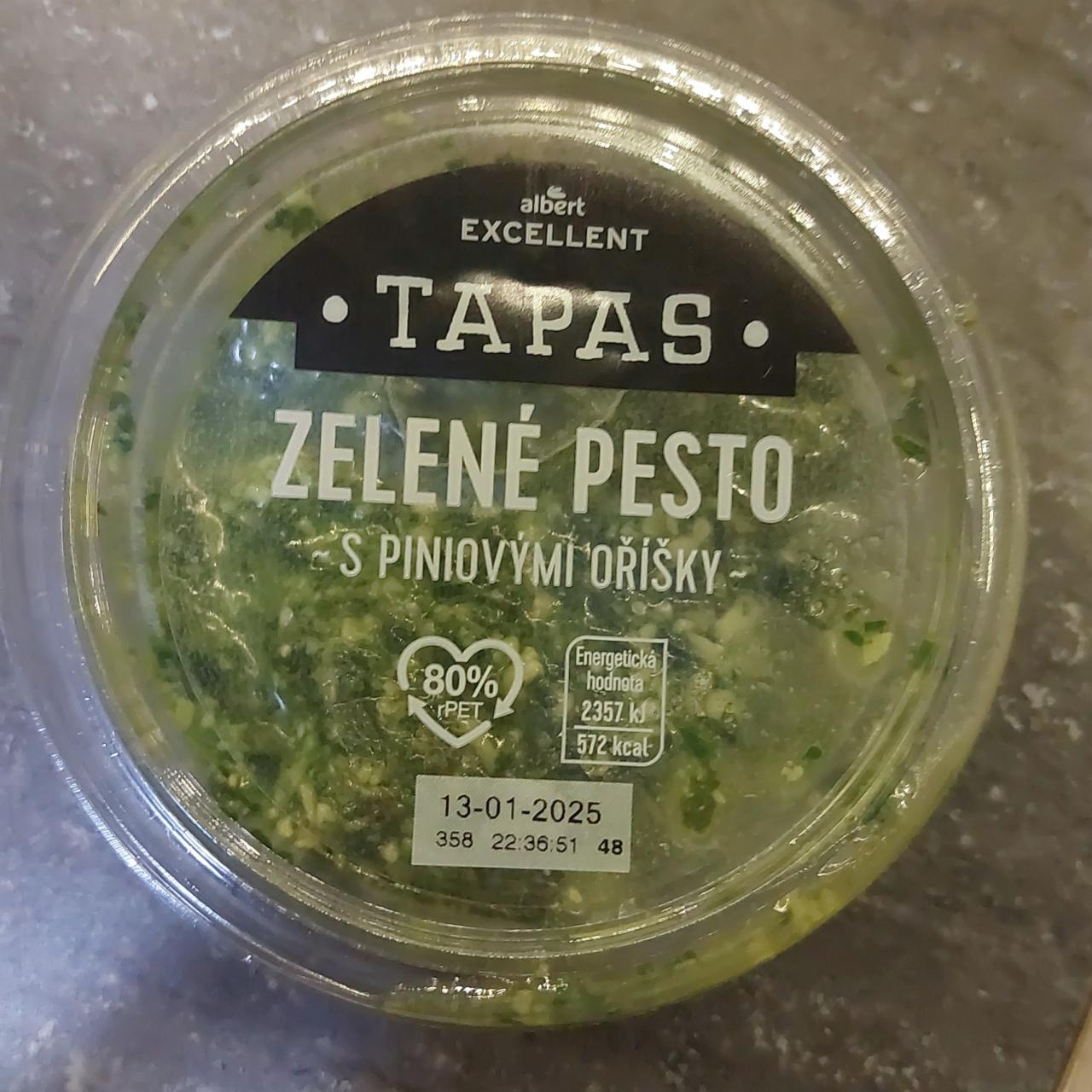 Fotografie - Tapas zelené pesto s piniovými oříšky Albert Excellent